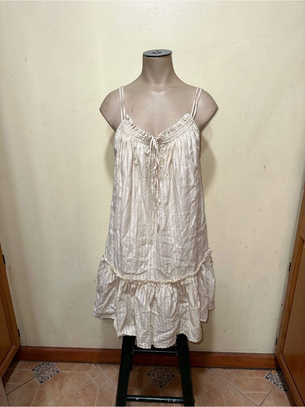 Woman’s Rue Stiic striped mini dress